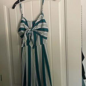 Jumpsuit with wide leg pant